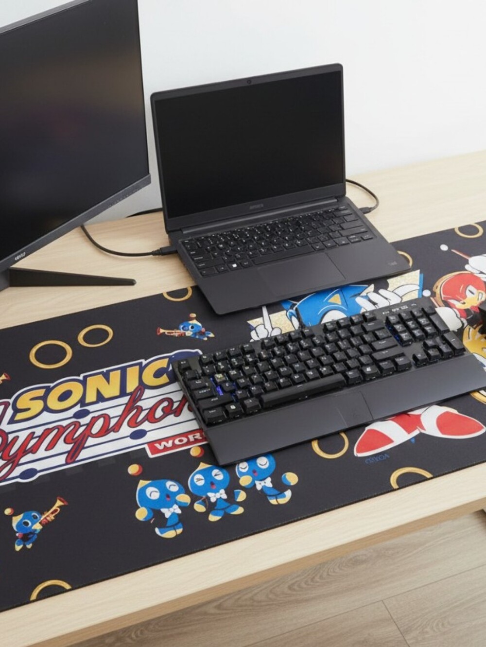 Sonic Symphony Tour Computer Large Desk Mat